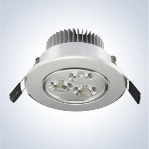 Foco Downlight Led 3W 3300K Luz Cálida para Iluminación Eficiente y Ahorro