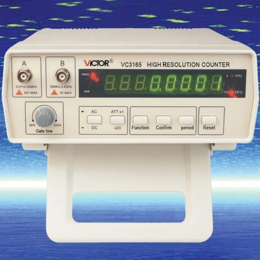 Frequency Counter Victor VC3165: Contador de Frecuencia Multifunción