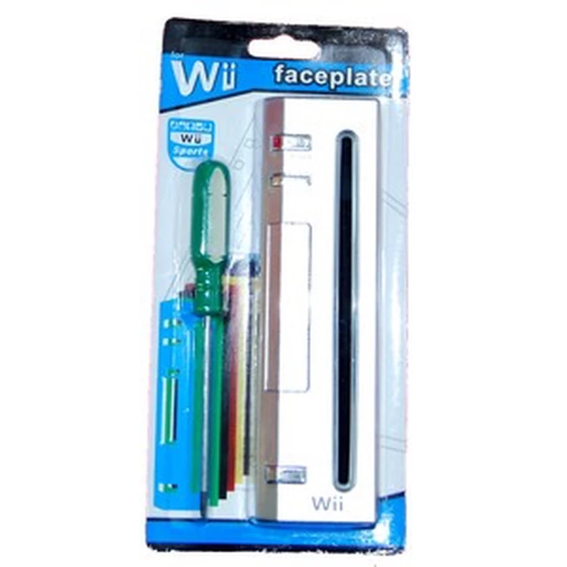 Frontal para Wii Color Plata - Repuesto Original satkit