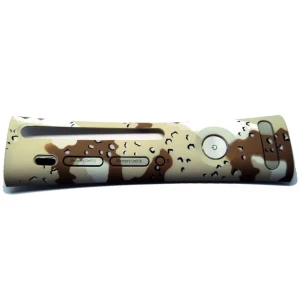 Frontal Xbox 360 Camuflaje Beige Marrón para personalizar tu consola Xbox 360