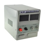 Vista trasera de la fuente alimentacion regulable Mlink APS1502+ con conexiones