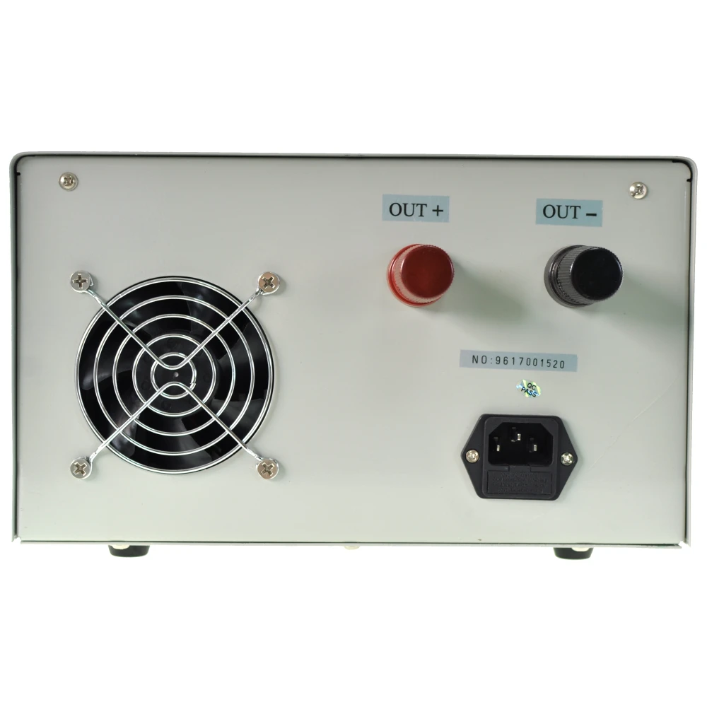 Vista lateral de la fuente alimentación Mlink KPS3030DA con pantalla LED