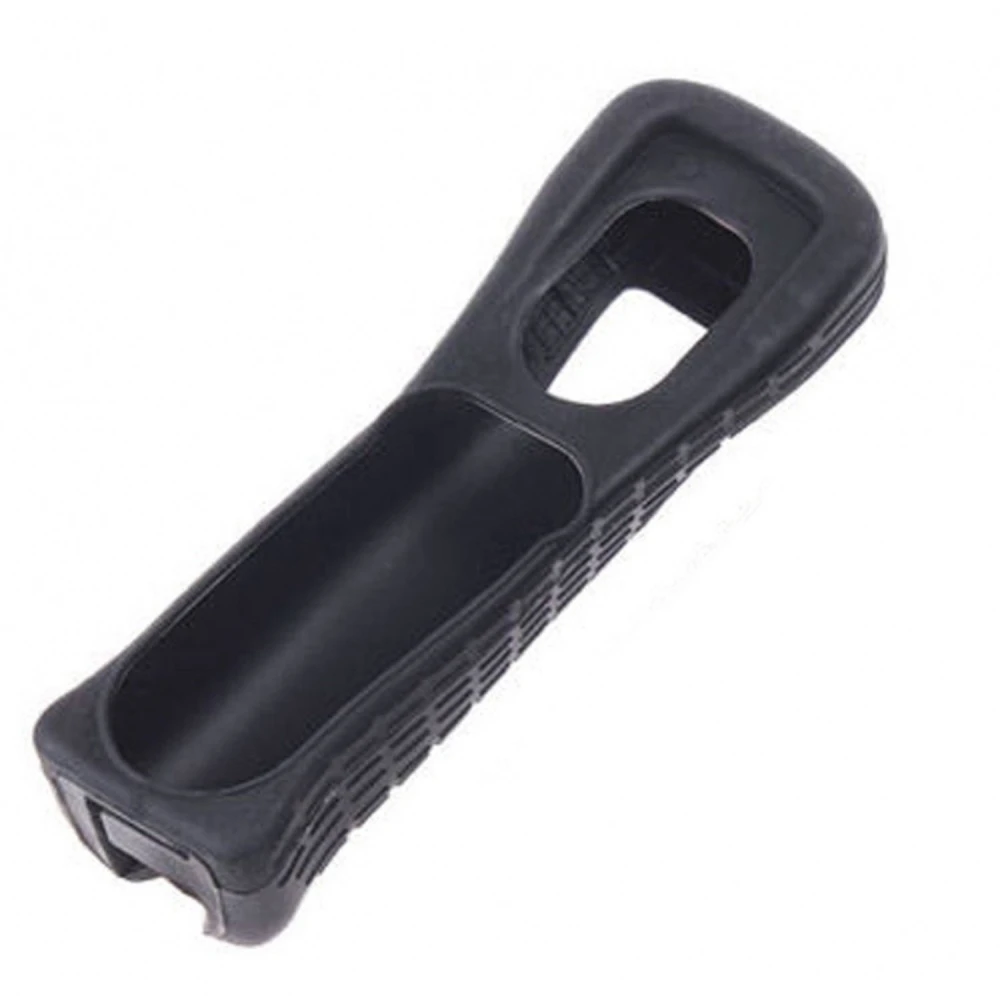 Funda de silicona negra para mando Wii Remote - Protección y comodidad