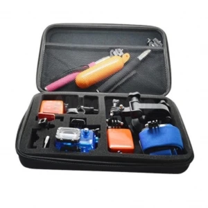 Funda grande para GoPro Hero 3 con protección y espacio para accesorios