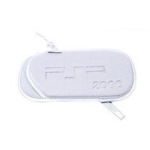 Funda PSP Slim blanca con correa para PSP 2000 y PSP 3000