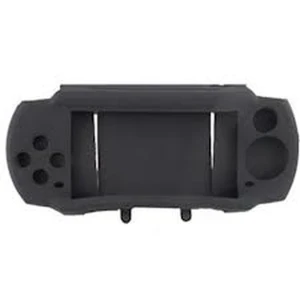 Funda Silicona PSP 2000 Negra Anti-Shock para PSP Slim Color Negro