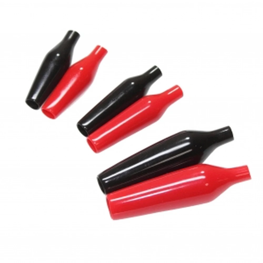 Fundas de PVC para pinzas cocodrilos - Pack de 2 protectores resistentes