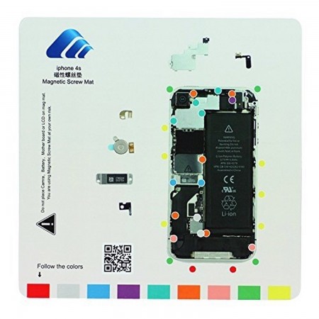 Für iPhone 4S Professionelle Magnetpadführung Magnetschraubenhalter Matte REPAIR PARTS IPHONE 4  2.00 euro - satkit