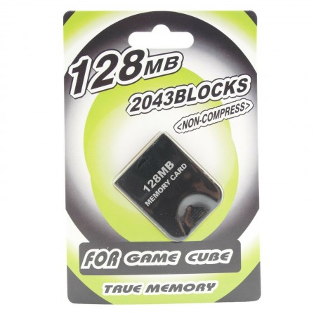 128MB geheugenkaart voor Nintendo GameCube