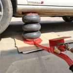 Gato Neumático 3 Toneladas Triple Bolsa de Aire Inflable Heavy Duty para Coches