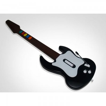 Guitar Mania II Wireless Guitar (supporte tous les Guitar Hero et Rock Band) CONTROLERS & ACCESSORIES  16.83 euro - satkit