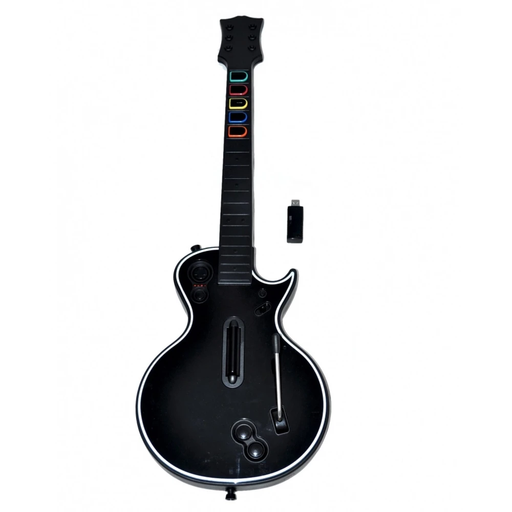 Guitarra inalámbrica PS3 PS2 Ns 3032 con mástil desmontable para juegos