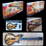 Guitarra Inalambrica Wii Crazy Guitar para juegos musicales compatibles