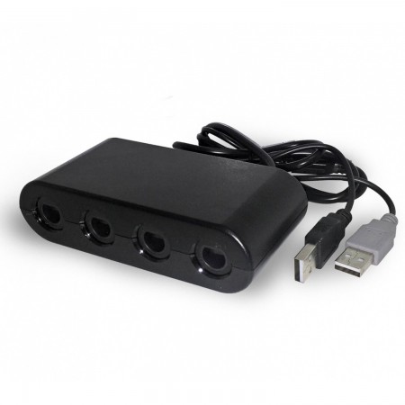 h GameCube Controller Adapter for Wii U & PC USB compatible Super Smash Bros NINTENDO Wii U  9.00 euro - satkit