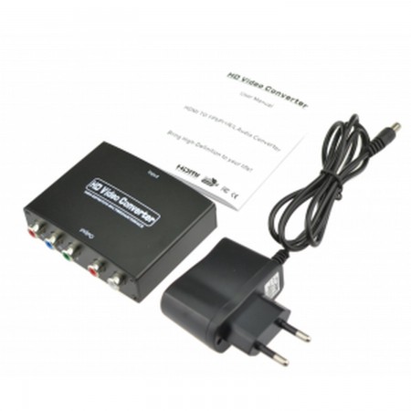 HDMI zu RGB Komponenten (YPbPr) Video +R/L Audio Adapter Konverter HD TV TV PC COMPUTER & SAT TV  15.00 euro - satkit