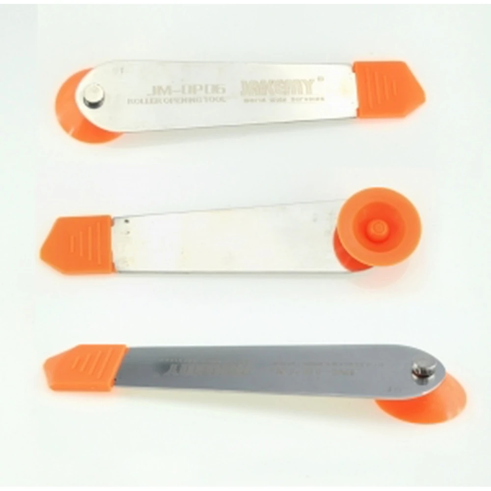 Herramienta apertura metalica con rodillo rotativo para tablets y smartphones