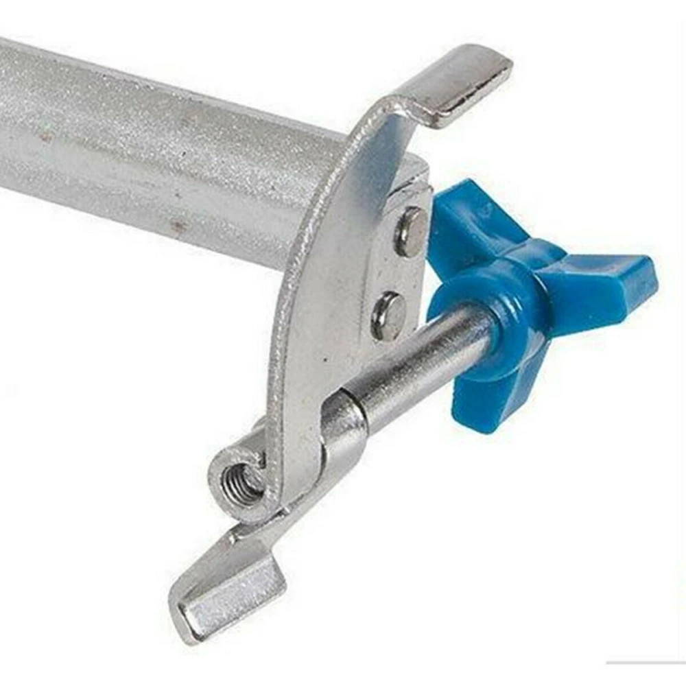 Vista lateral de la herramienta de bloqueo de doble alineación para árbol de levas