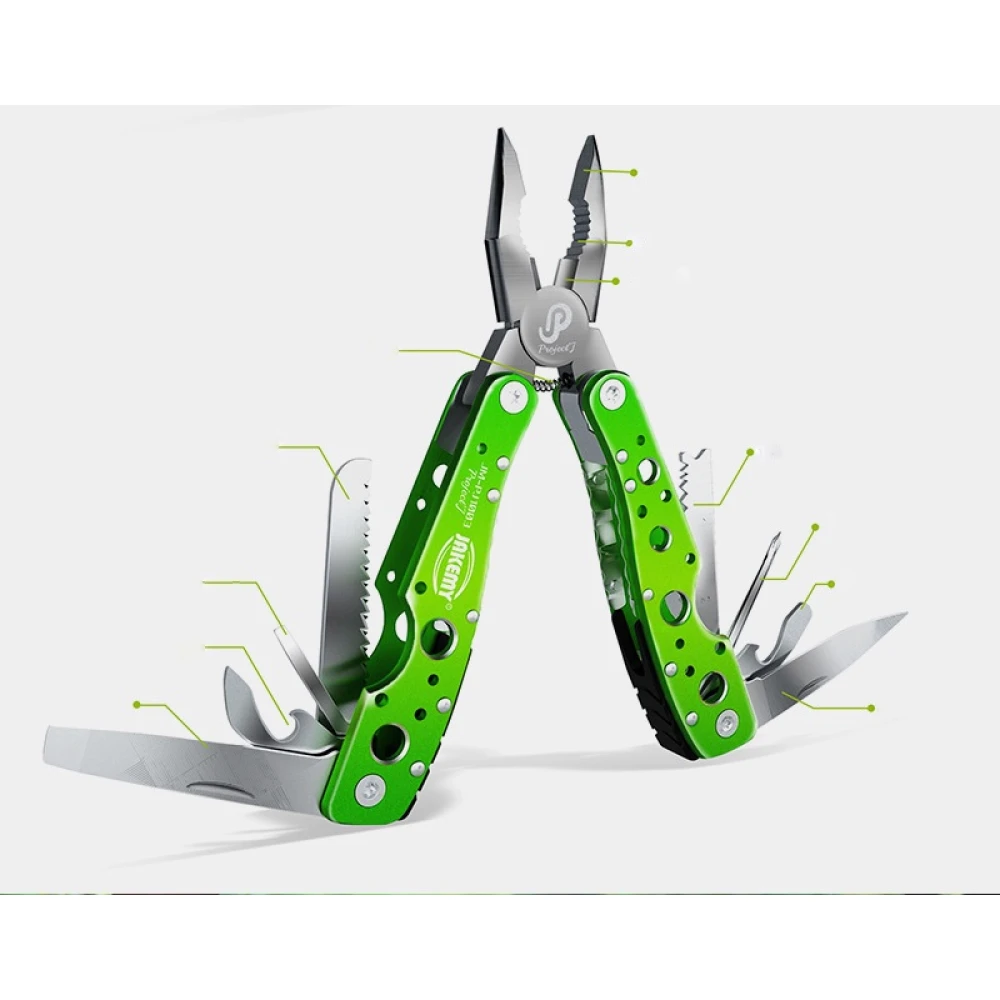 Kit de herramientas multifuncional portátil para camping y bricolaje