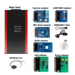 Iprog Pro Programador para Llaves de Coche hasta 2019 compatible con IMMO y Corrección de Kilometraje