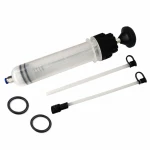 Jeringa Extractora de Aceite 200cc Bomba Manual Succión Cambio Fluidos Auto