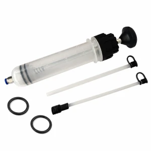 Jeringa Extractora de Aceite 200cc Bomba Manual Succión Cambio Fluidos Auto