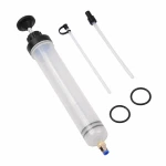 Jeringa Extractora de Aceite 200cc Bomba Manual Succión Cambio Fluidos Auto