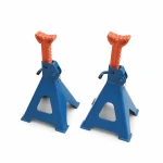 Juego de 2 Borriquetas 12 Toneladas con Doble Seguridad — Caballetes de Acero Regulables 46-76 cm para Coche, Furgoneta, Camión y Maquinaria TSX TOOL