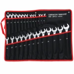 Juego de 26 Llaves Combinadas Boca Estrella 6-32mm Acero Cr-V con Maletín