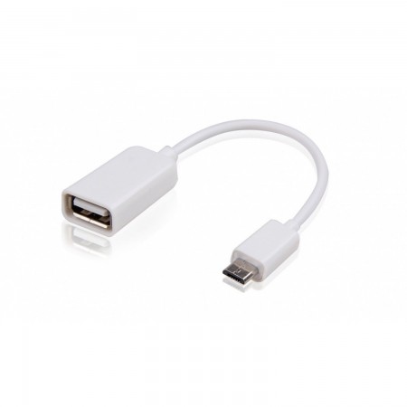 Cable USB OTG Micro USB Macho - USB Hembra 10 cm Equipos electrónicos  1.00 euro - satkit
