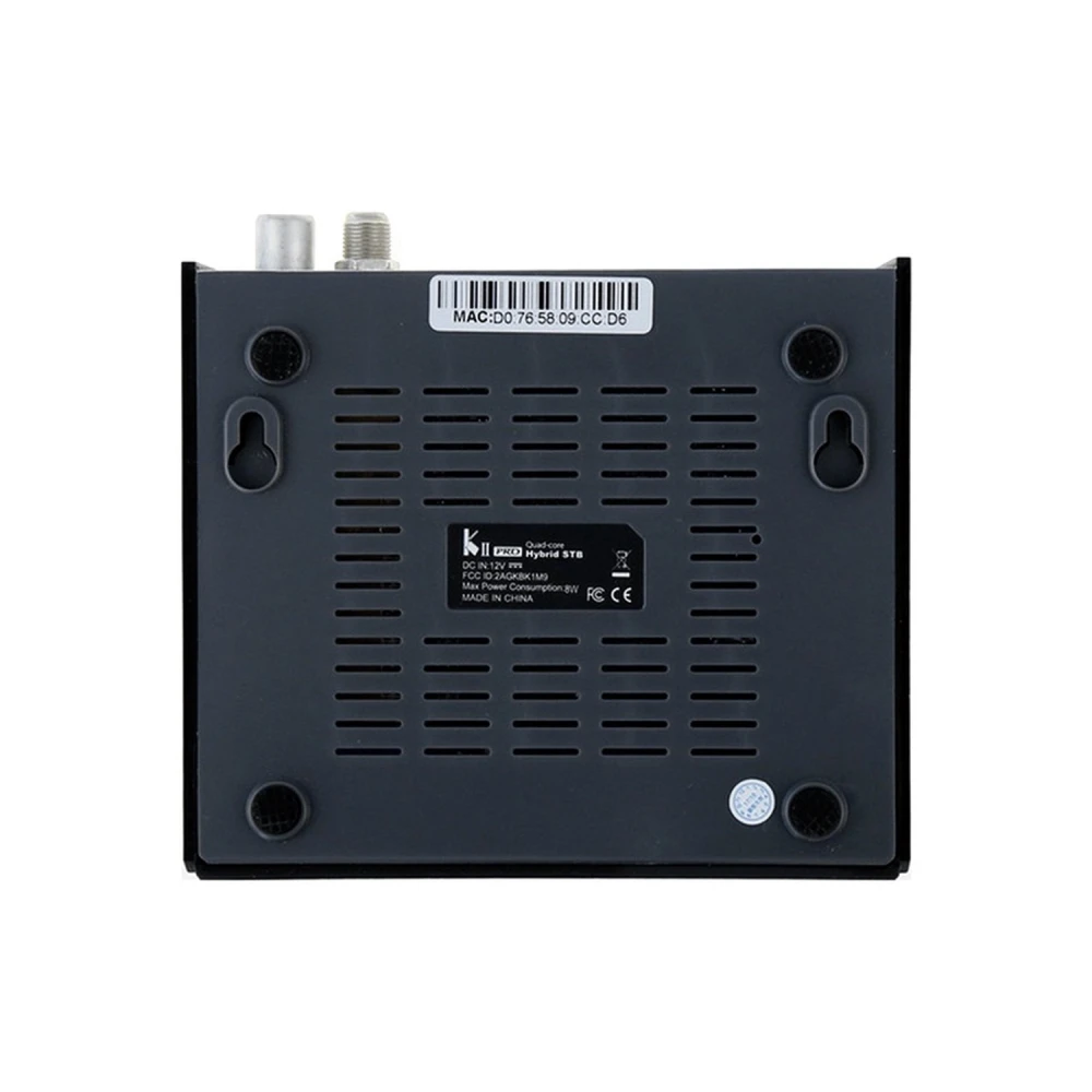 Kii Pro doble sintonizador DVB-S2 DVB-T2 Android TV Box 2GB/16GB 4K