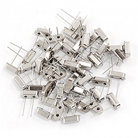 Kit 50 Pcs DIP Mounting Quartz Crystal Oscillator include 10 different value from 6Mhz to 40Mhz COMPONENT PACKS  4.50 euro - satkit