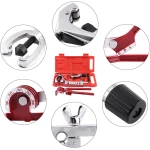 Kit abocardador y dobladora de tubos 45 grados para cobre, acero inoxidable y aluminio
