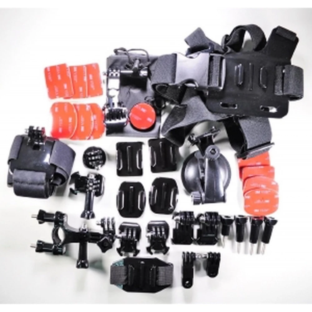 Kit accesorios GoPro Hero 33 piezas para HERO3+, HERO3, HERO2, HERO4 y SJ4000