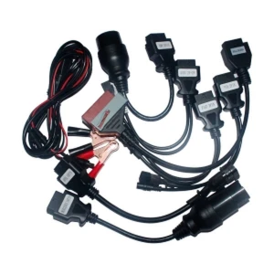 Kit cables OBDII profesional para coche Konnwei con múltiples conectores