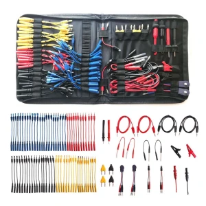 Kit de cables para probadores de circuitos de automoción multifunción con 92 piezas