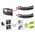 Kit de Soldadura de Grapadora Caliente de Plástico para Reparación Automotriz