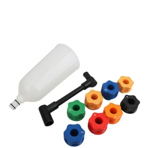 Kit embudo llenado aceite coche moderno sin derrames - 8 piezas TSX TOOL