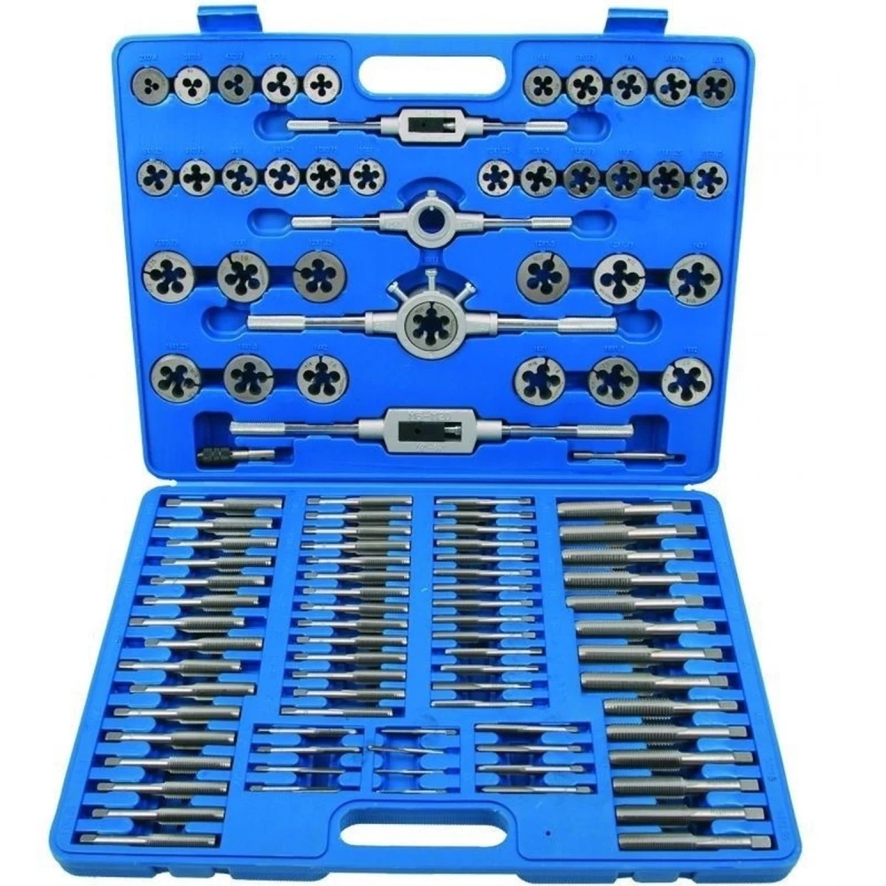 Kit machos y terrajas métricas 110 piezas TSX TOOL - Juego profesional