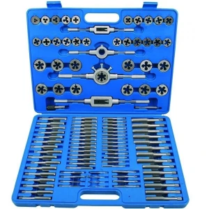 Kit machos y terrajas métricas 110 piezas TSX TOOL - Juego profesional