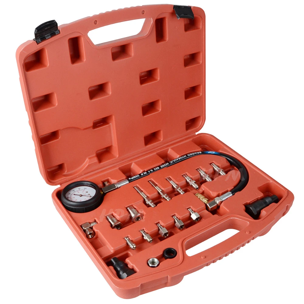 Kit medidor de presión de cilindros para motores diésel 0-1000PSI TU-15