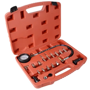 Kit medidor de presión de cilindros para motores diésel 0-1000PSI TU-15