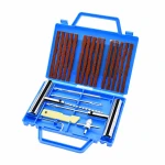 Kit Reparación Pinchazos Neumáticos 23 Piezas Coche Moto Mechas Punzón