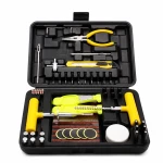 Kit Reparación Pinchazos Neumáticos 87 Piezas Profesional Coche SUV Furgoneta