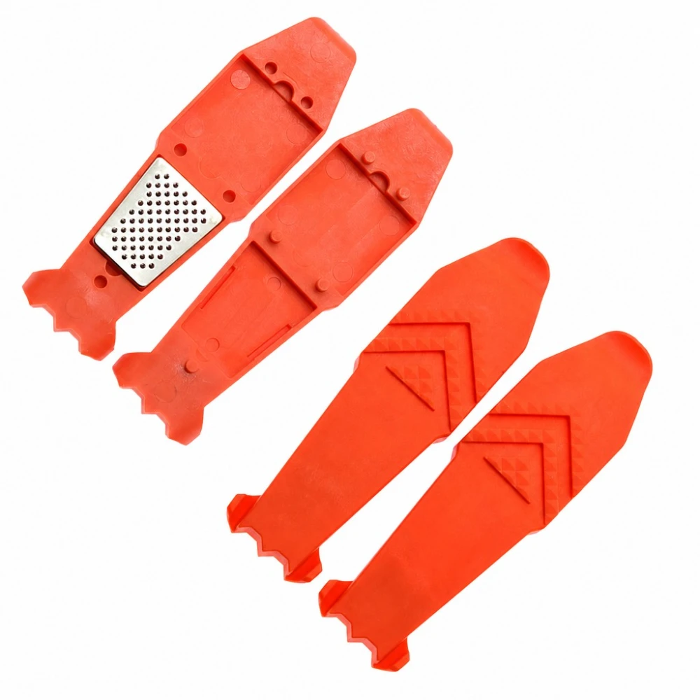 Kit Reparación Pinchazos Neumáticos Moto Bicicleta 81 Piezas Mechas Punzón Tubeless