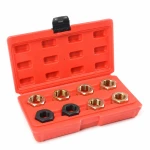 Kit reparador roscas de palier y buje de rueda 9 piezas