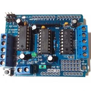 L293d Arduino Shield Driver para Control y Expansión de Motores DC y Stepper