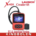 Paquete completo del Launch X431 Creader 6S VI con manual y cable USB