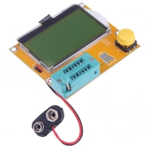 LCR-T4 Tester para transistor, condensadores, ESR, inductancia y resistencia