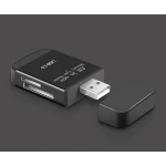 Lector de tarjetas de memoria USB 2.0 todo en uno para Micro SD, MMC, SDHC, TF y M2