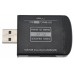 Lector de tarjetas de memoria USB 2.0 para Micro SD MMC SDHC TF M2 